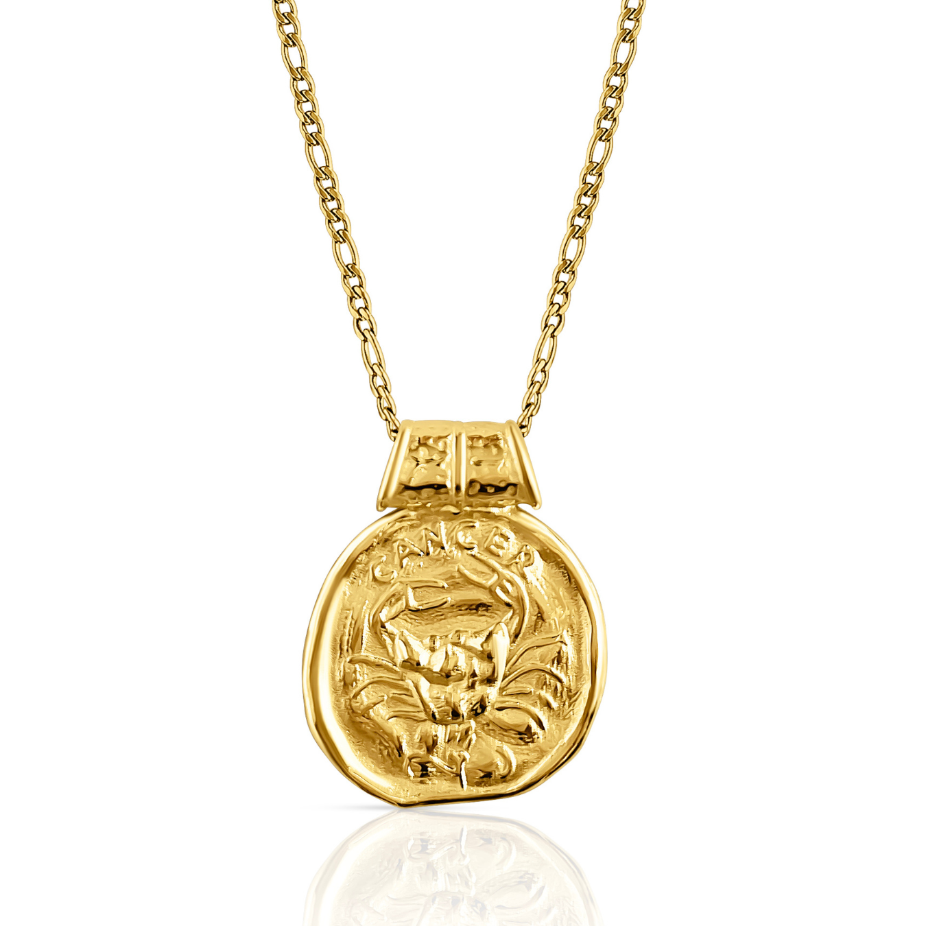 Cancer Zodiac Coin Necklace – DORSYA