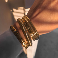 Load image into Gallery viewer, Aria Gold Bangle