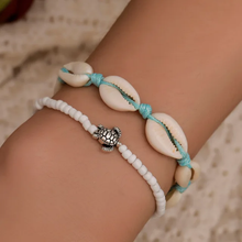 Load image into Gallery viewer, Maya Shell and Tortoise Anklet/Bracelet