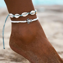 Load image into Gallery viewer, Maya Shell and Tortoise Anklet/Bracelet