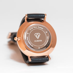 Mercury | stainless steel rose gold watch case | Dorsya