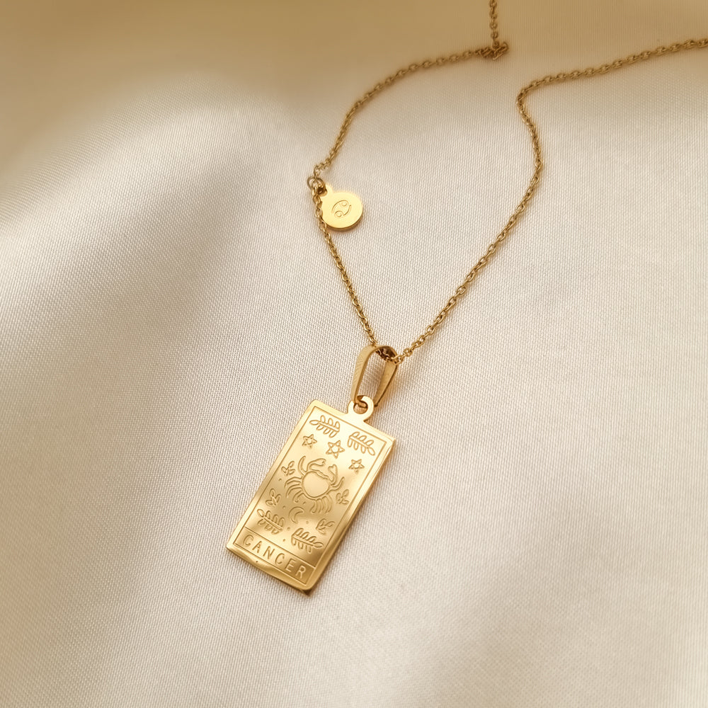 Cancer zodiac cheap constellation necklace