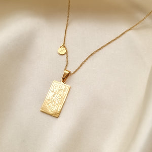 Sagittarius- zodiac tarot constellation necklace, gold necklace, jewellery, gold jewellery, gift - Dorsya