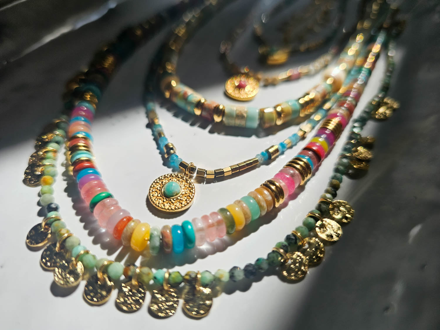 GEMSTONE NECKLACES
