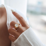 Monaco Mother of Pearl Ring