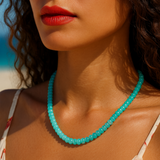 Miami ~ Multi Beaded Amazonite Necklace