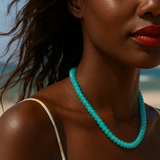 Miami ~ Multi Beaded Amazonite Necklace