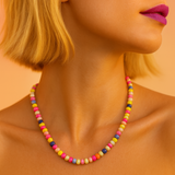 Zanzibar ~ Multi Beaded Opal Necklace