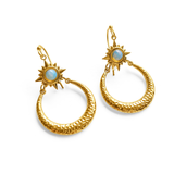 Aphrodite Celestial Drop Earrings