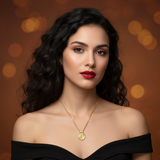 Aquarius ~ Zodiac Coin Necklace