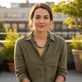 Bali ~ Green Agate Beaded Necklace