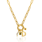 Enchanting Moments ~ Personalise Me Gold Necklace