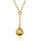"Growth" Iconic August Birthstone Necklace with Peridot
