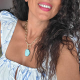 Las Palmas ~ Turquoise Necklace