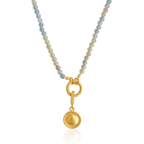 Coin Gold Shell Charm