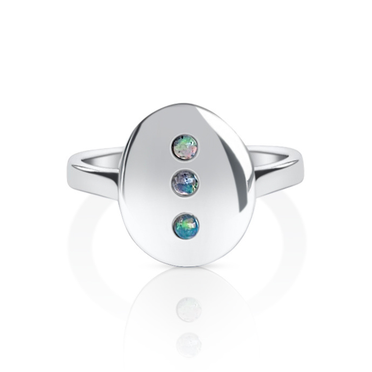 Rust Ring Oct October Birthstone Signet Ring with Opal – DORSYA