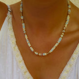 Crete ~ Multi Gemstone Beaded Necklace