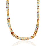Crete ~ Multi Gemstone Beaded Necklace