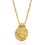 Aquarius ~ Zodiac Coin Necklace