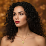 Aries ~ Zodiac Coin Necklace