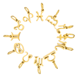 Zodiac Gold Charms