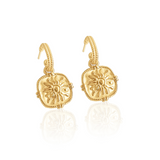 Athens Sun Medallion Earrings