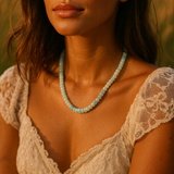 Barbados ~ Multi Beaded Opal Necklace