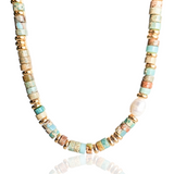 Bora Bora ~ Jasper Beaded Necklace