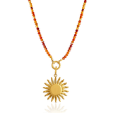 Gold Sun Charm