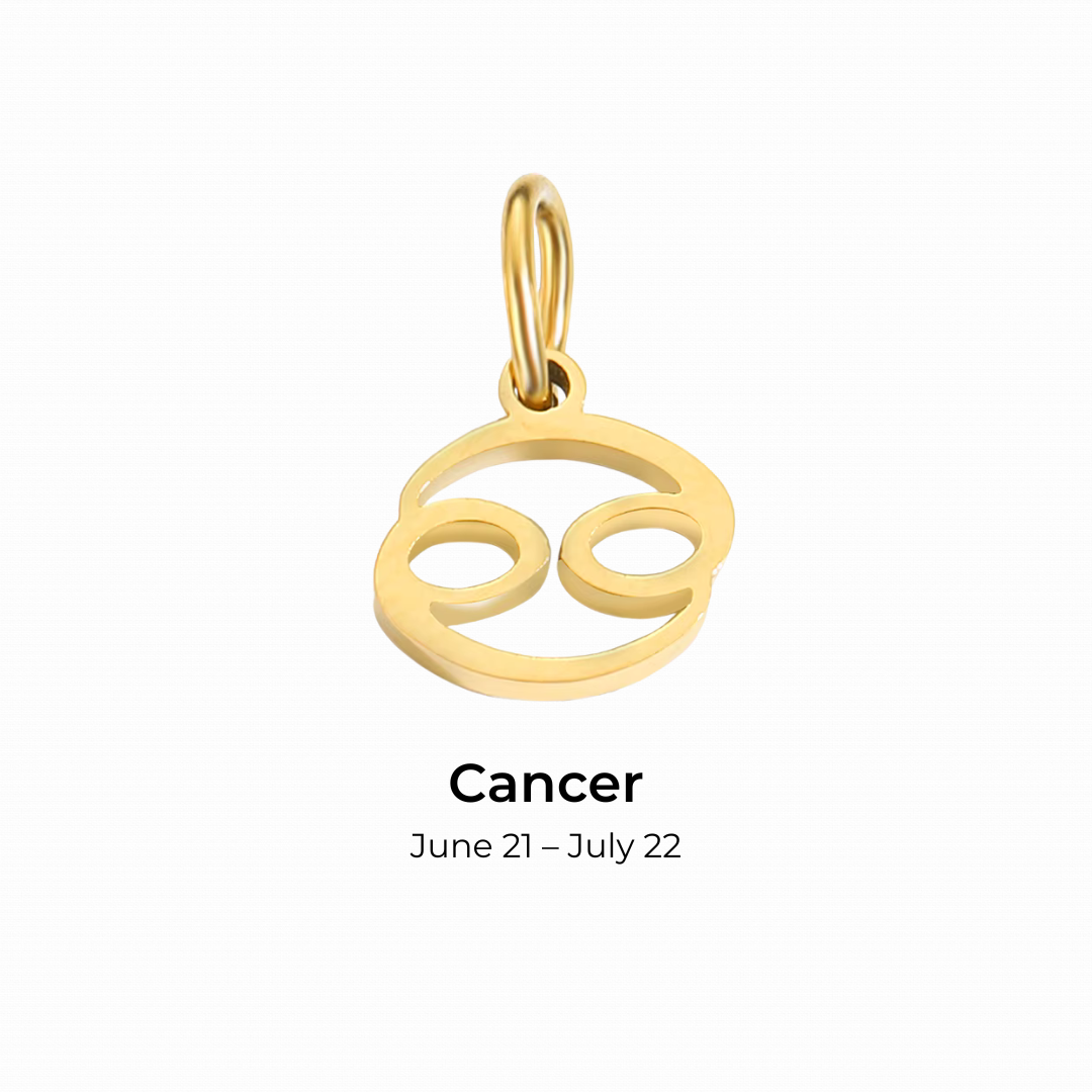 Zodiac Gold Charms