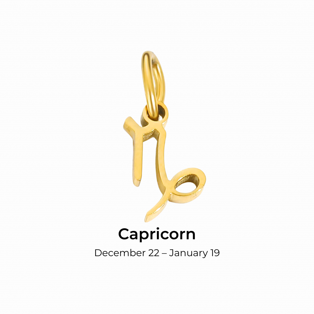 Zodiac Gold Charms