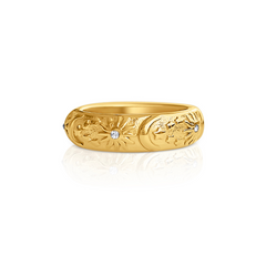 Celestial Gold Ring