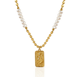 Celestial Journey Gold Necklace