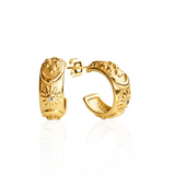 Celestial Chunky Hoops