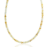 Solara Citrine ~ November Birthstone Beaded Necklace