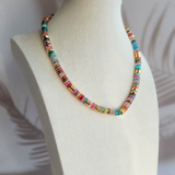 Colours of Summer ~ Multi Gemstone Beaded Necklace