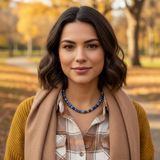 Colours of the Sea ~ Lapis Lazuli & Blue Aventurine Beaded Necklace