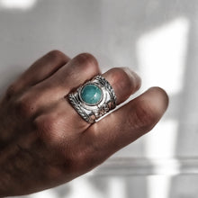Load image into Gallery viewer, SAMPLE SALE - Aquamarine Silver Ring #2