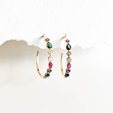 Load image into Gallery viewer, Marissa Gold Hoops