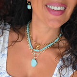 Las Palmas ~ Turquoise Necklace