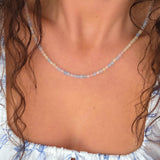 Mallorca ~ Personalise Me Morganite Gemstone Necklace