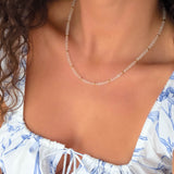 Solara Quartz ~ April Birthstone Beaded Necklace