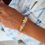 Summer Sunset ~ Colourful Shell Bracelet