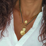 Rainforest Glow – Malachite Heart Necklace
