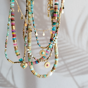 Beaded Gemstone Necklaces 