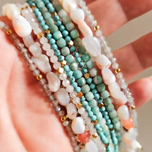 Load image into Gallery viewer, Serene Beaded Necklace with Rose Quartz