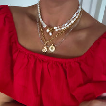 Load image into Gallery viewer, Athena Ammonite Chunky Chain Gold Necklace