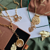 Enchanting Moments ~ Personalised Gold Necklace