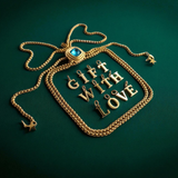 Enchanting Moments ~ Personalised Gold Necklace