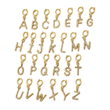 Clip On Gold Initials